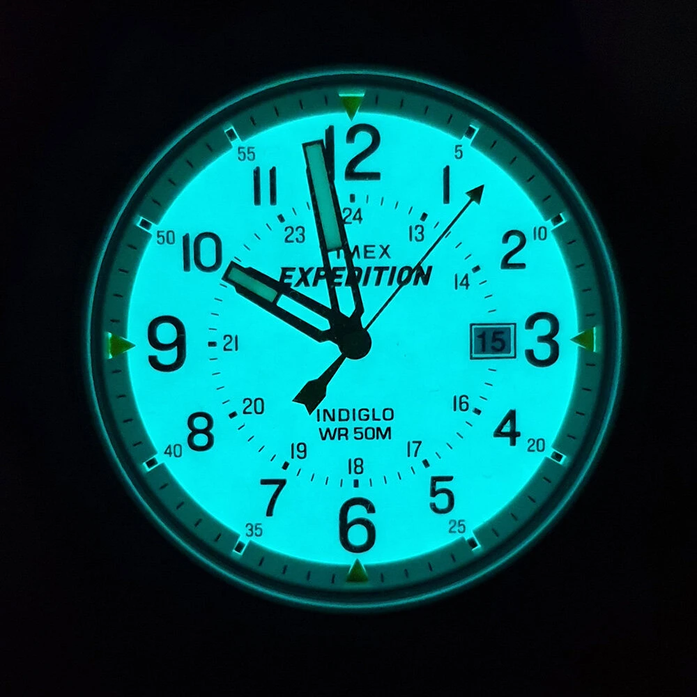 Vyriškas laikrodis TIMEX EXPEDITION T49990 - INDIGLO