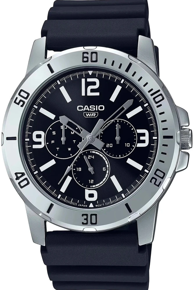 Vyriškas laikrodis CASIO MTP-VD300-1B + BOX