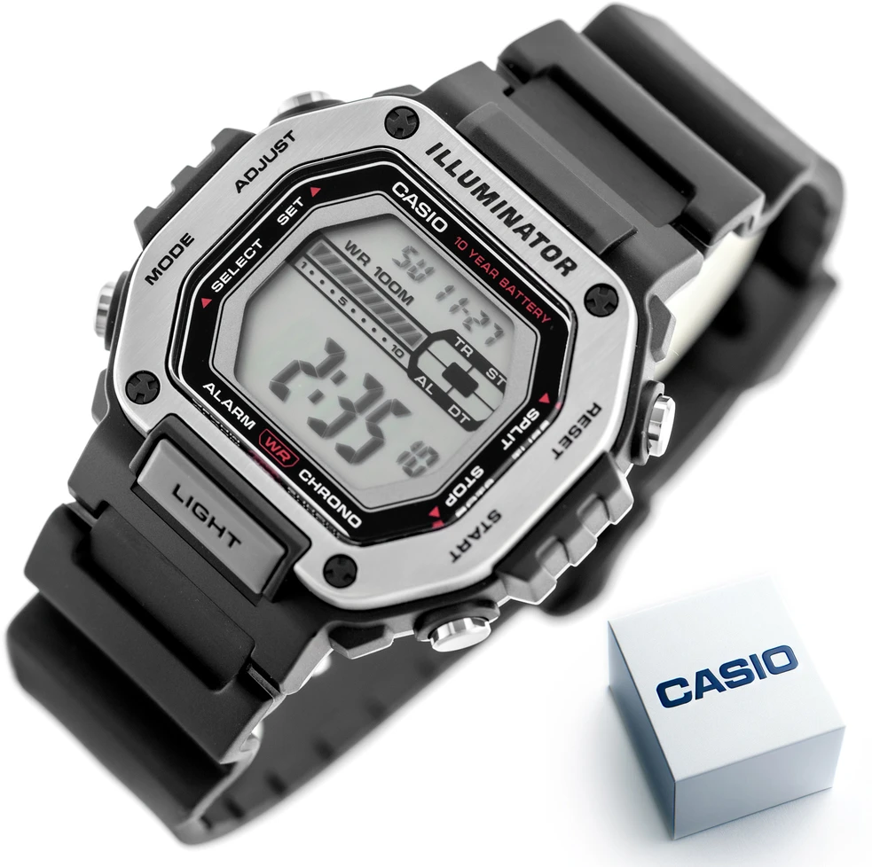 Vyriškas laikrodis CASIO MWD-110H-1AV + BOX (zd287a)