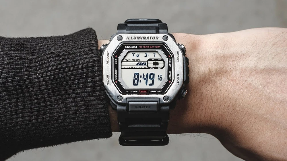 Vyriškas laikrodis CASIO MWD-110H-1AV + BOX (zd287a)