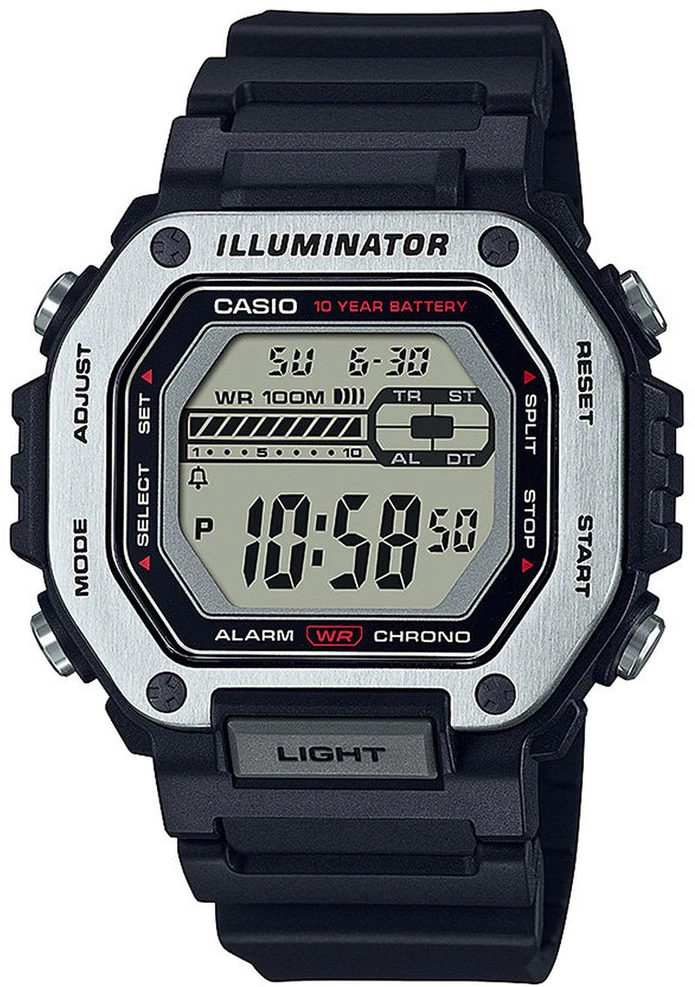 Vyriškas laikrodis CASIO MWD-110H-1AV + BOX (zd287a)