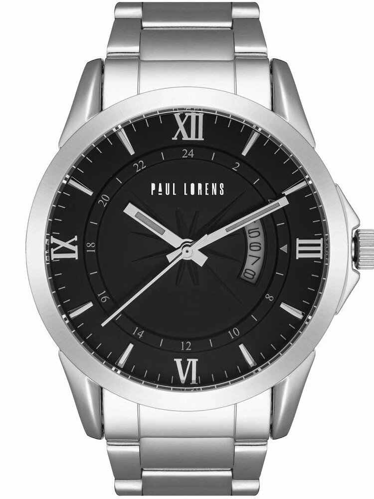 Vyriškas laikrodis PAUL LORENS - PL3844B3-1C1 (zg371d) + BOX
