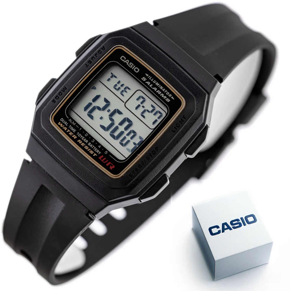 Laikrodis vyrams CASIO F-201WA-9A (zd164a) - KLASYKA