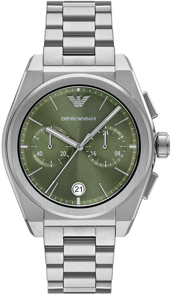Vyriškas laikrodis EMPORIO ARMANI AR11640 - Federico Chronograph (zi122a)