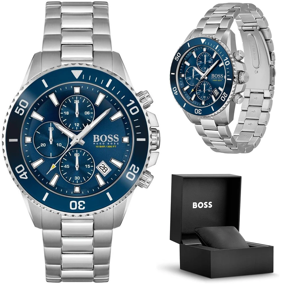 Vyriškas laikrodis HUGO BOSS 1513907 - ADMIRAL (zh035d)