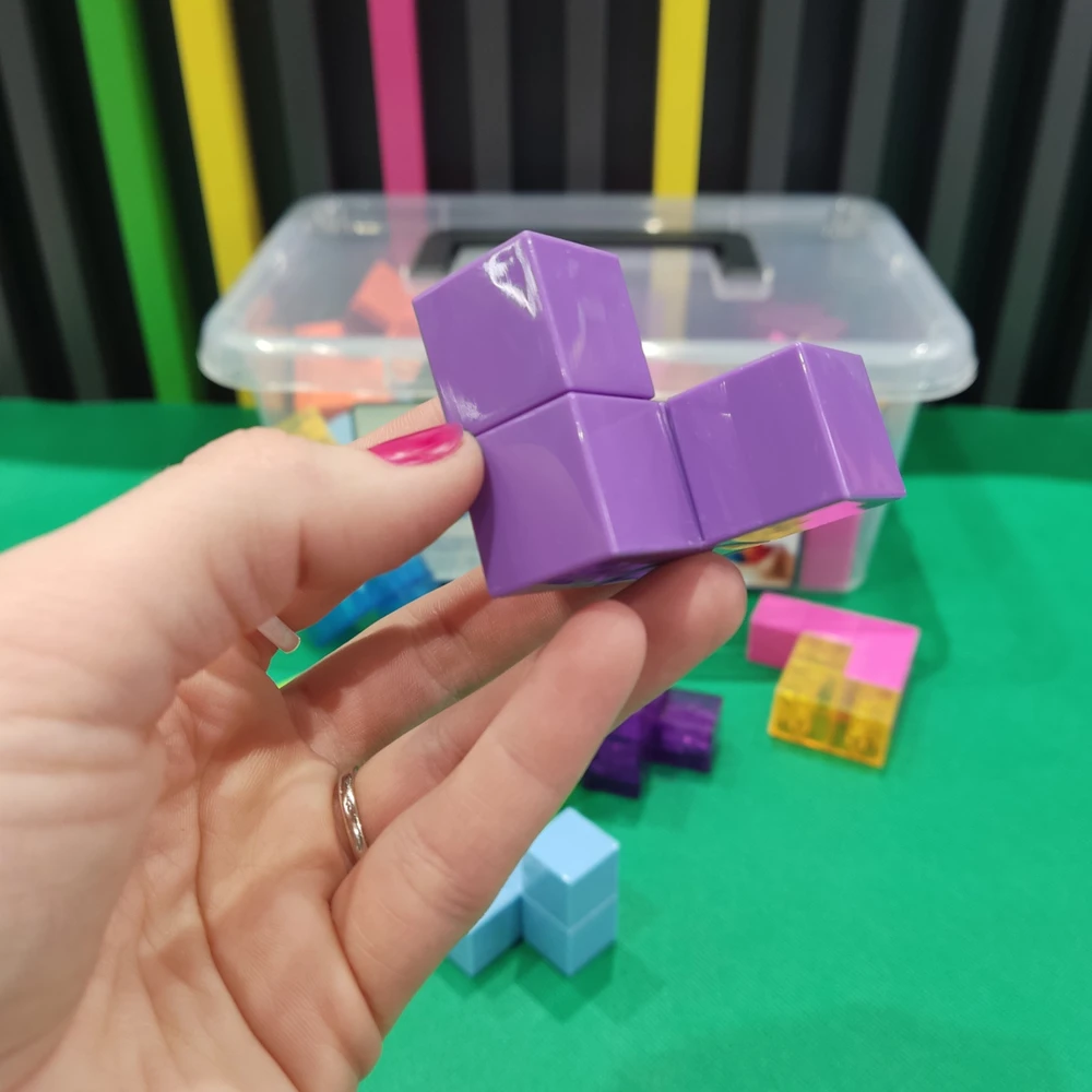 X Bida Magnetinis konstruktorius Magic Magnetic Cubes 56 el.