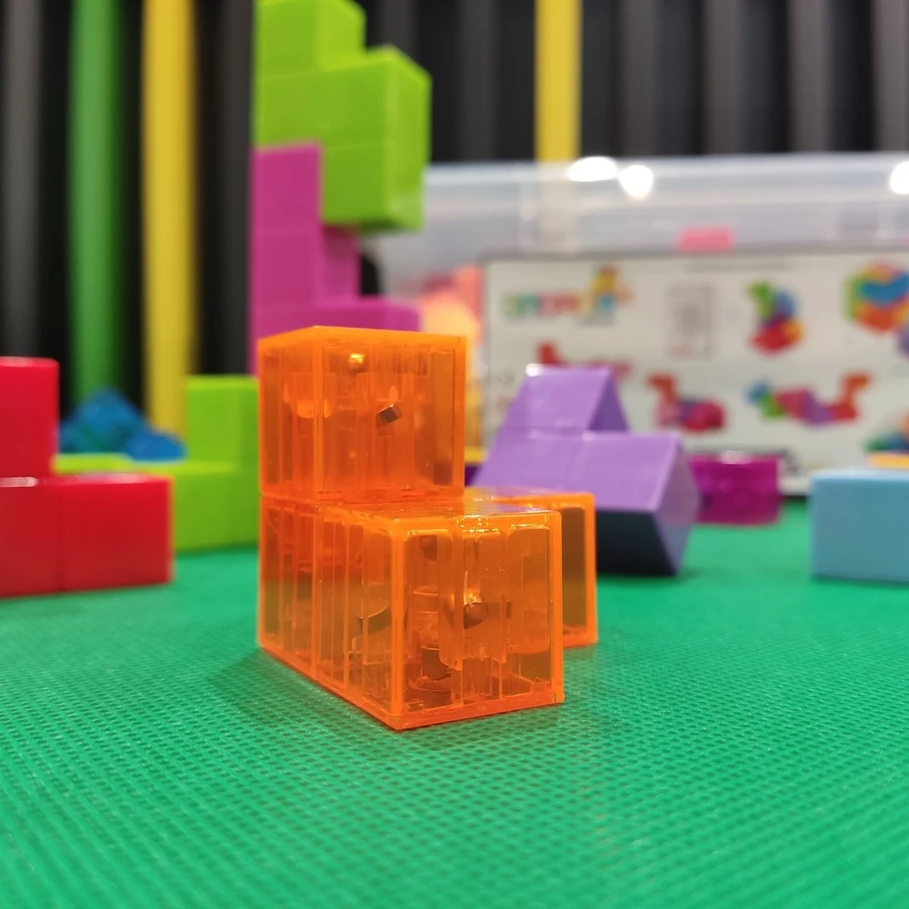X Bida Magnetinis konstruktorius Magic Magnetic Cubes 56 el.