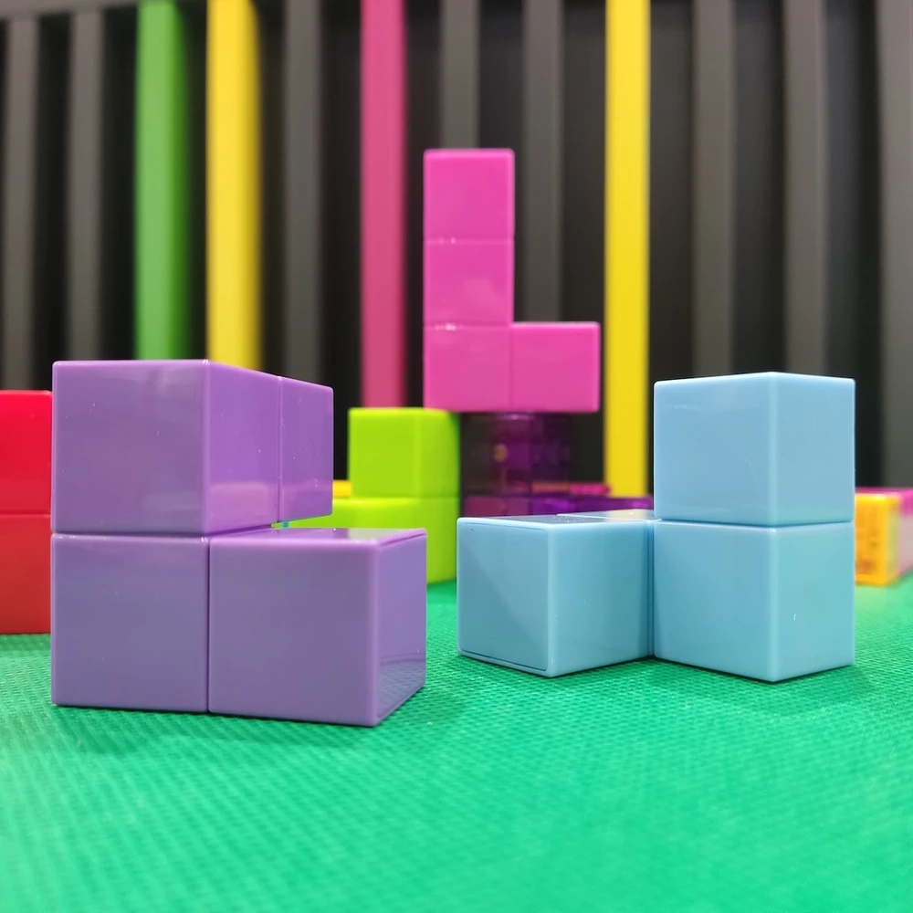 X Bida Magnetinis konstruktorius Magic Magnetic Cubes 56 el.