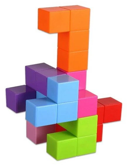 X Bida Magnetinis konstruktorius Magic Magnetic Cubes 56 el.