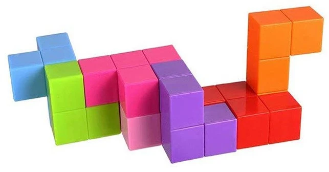 X Bida Magnetinis konstruktorius Magic Magnetic Cubes 56 el.