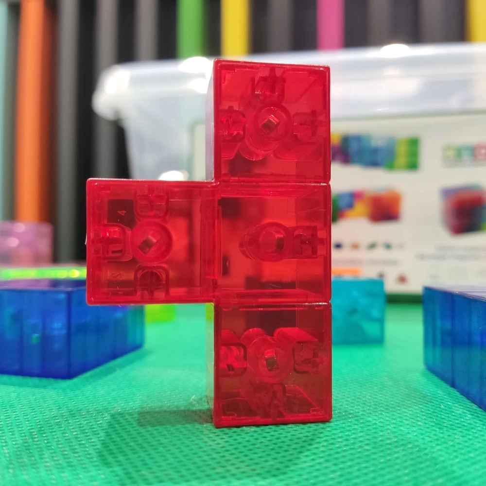 X Bida Magnetinis konstruktorius BIG Magic Cubes 68 el.