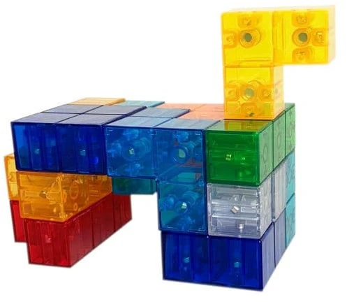 X Bida Magnetinis konstruktorius BIG Magic Cubes 68 el.