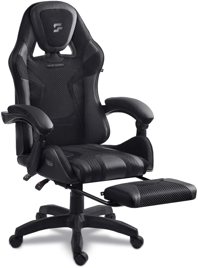 Žaidimų fotelis su pasukamu mechanizmu ir pakoja Specter Sofotel