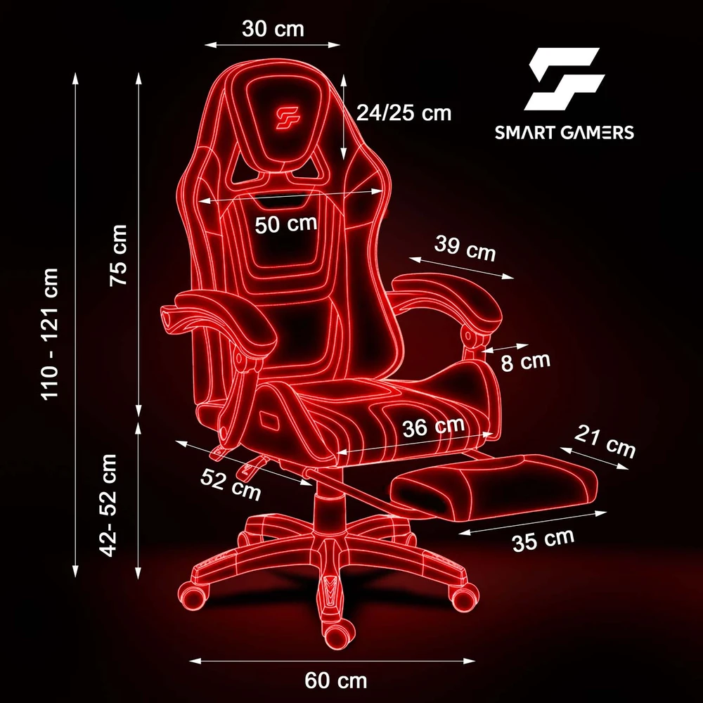 Žaidimų fotelis su pasukamu mechanizmu ir pakoja Specter Sofotel