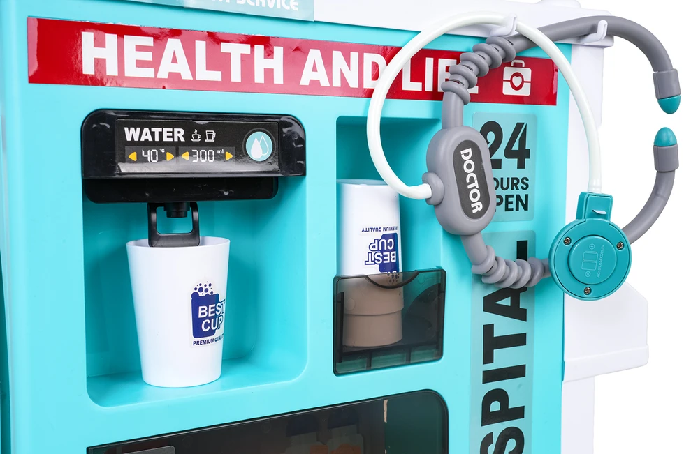 Žaidimų rinkinys MEGA Little Doctor 77 vnt. mėlynas