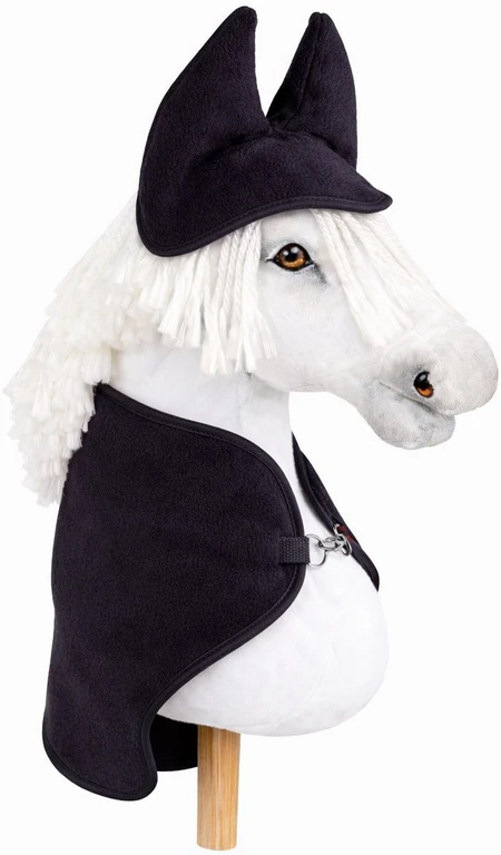 Super Hobby Horse Hobby Horse vilnonis komplektas su ausinėmis A4 ir A5 juodas