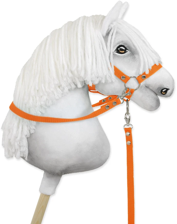 Super Hobby Horse Hobio žirgo kamanos – oranžinės
