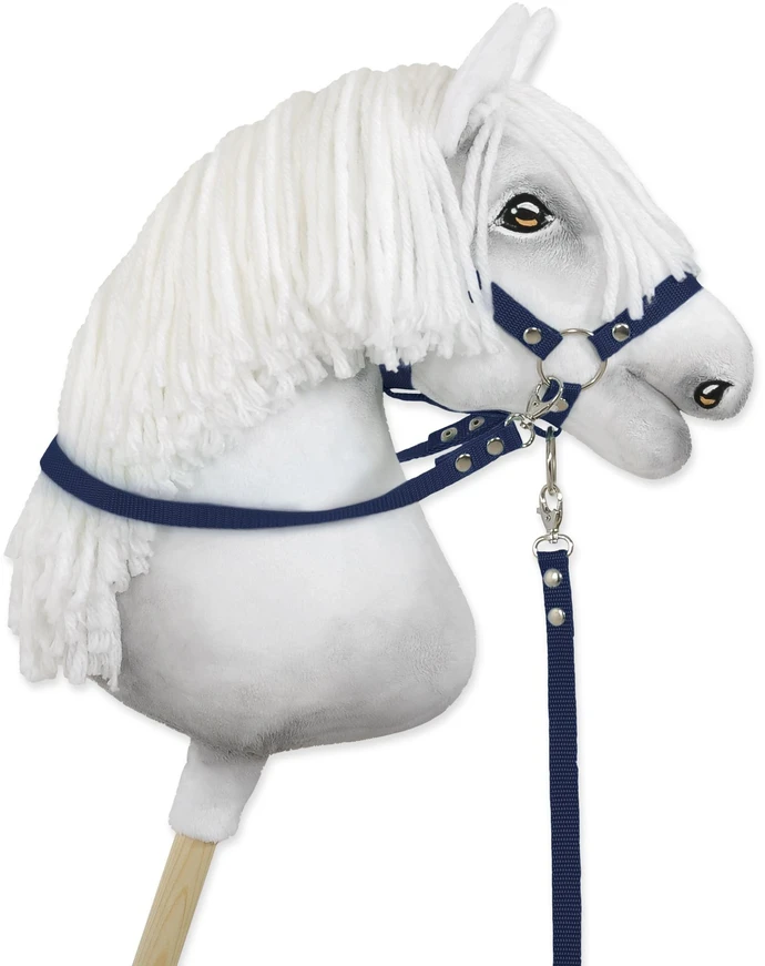 Super Hobby Horse Hobio žirgo pavadžiai – džinsiniai
