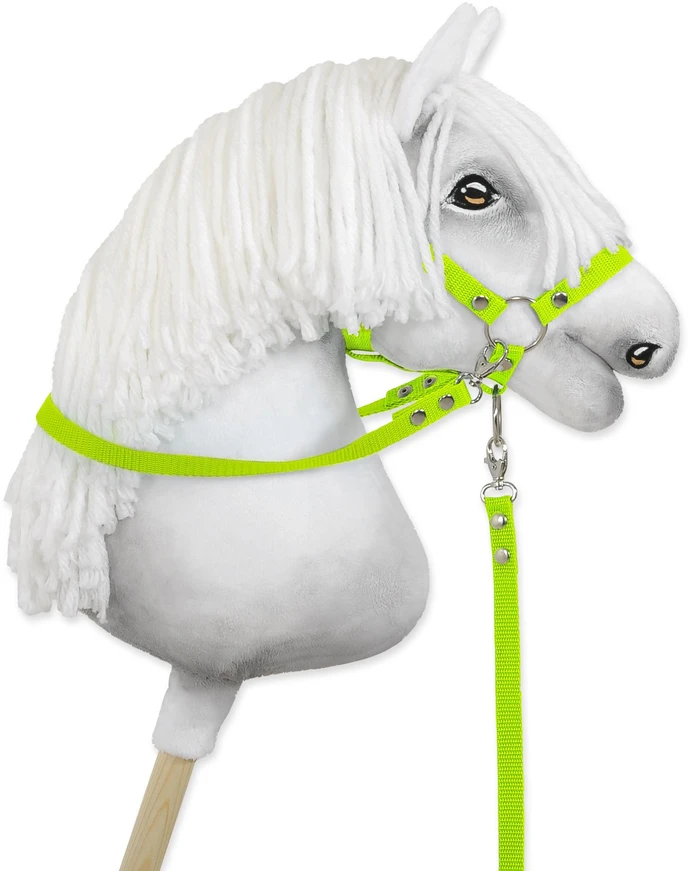 Super Hobby Horse Hobio žirgo kamanos – neoninės žalios