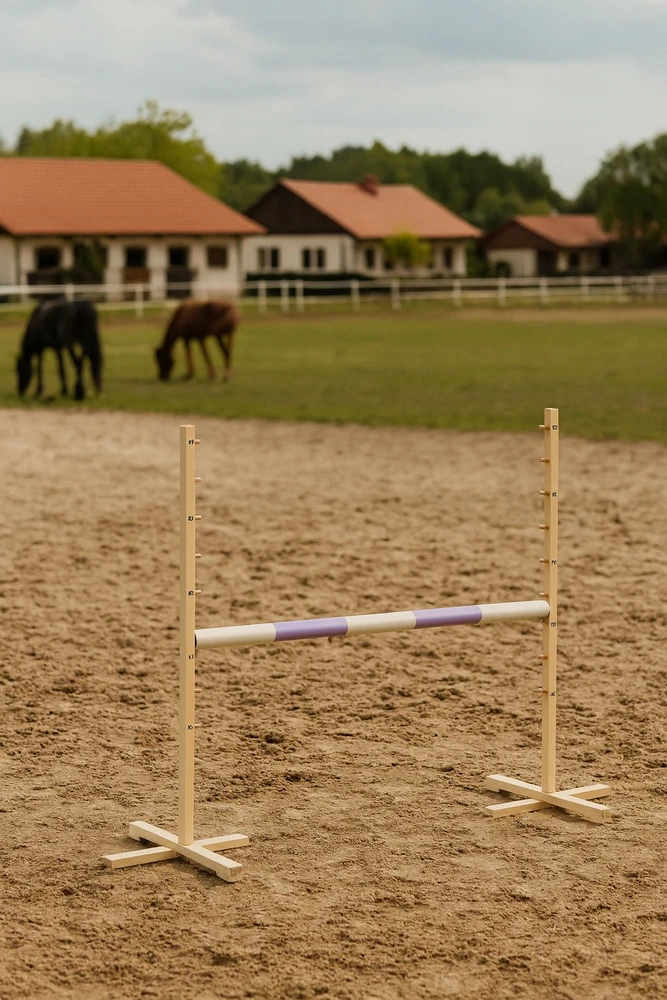 Šuolių kartis violetinė 120 cm Hobby Horse
