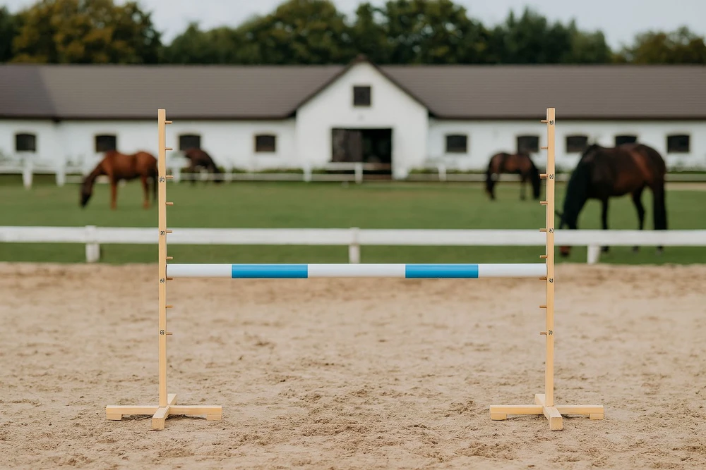 Šuolių kartis šviesiai mėlyna 120 cm Hobby Horse