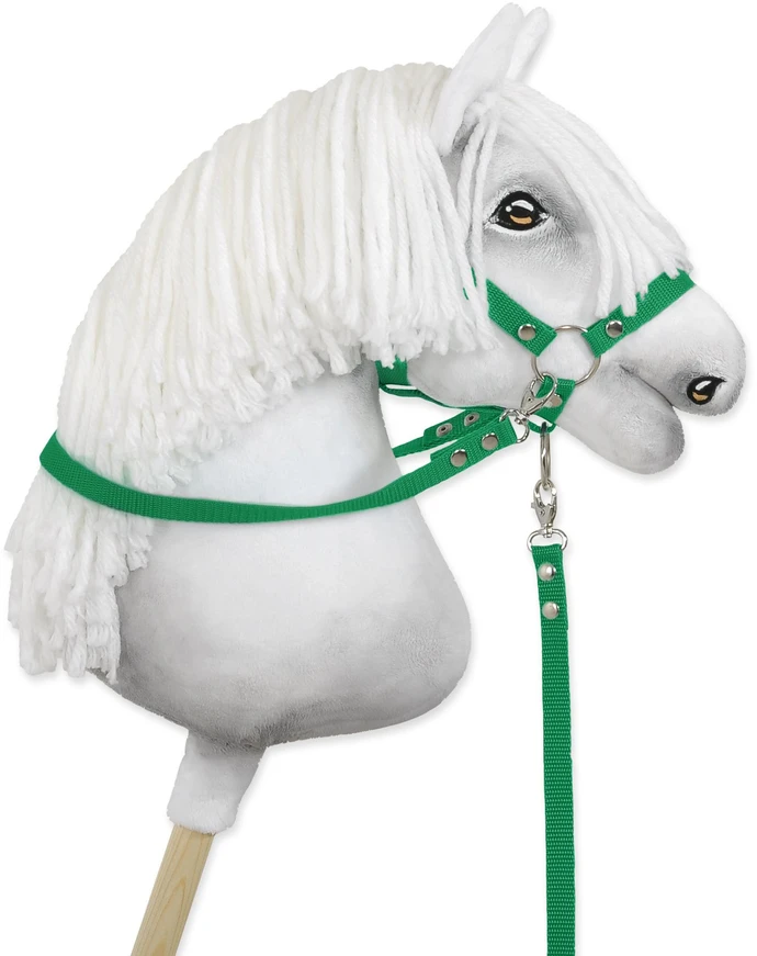 Super Hobby Horse Hobio žirgo kamanos – žalios