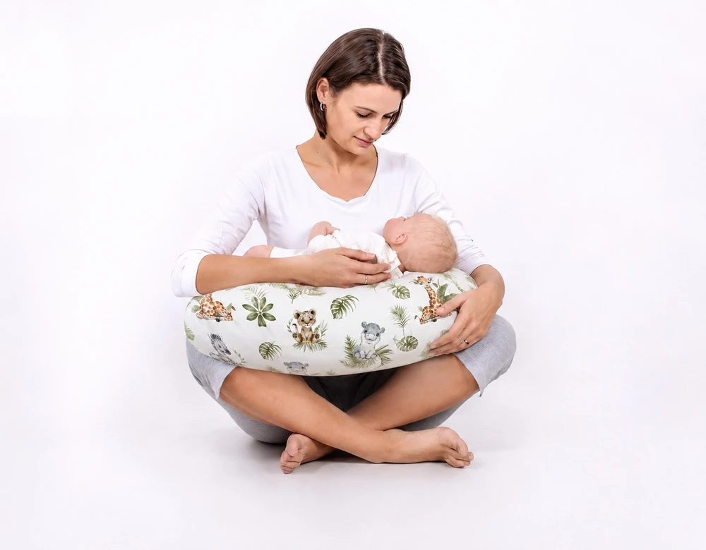 Žindymo pagalvė Bobono Little Safari nuimama