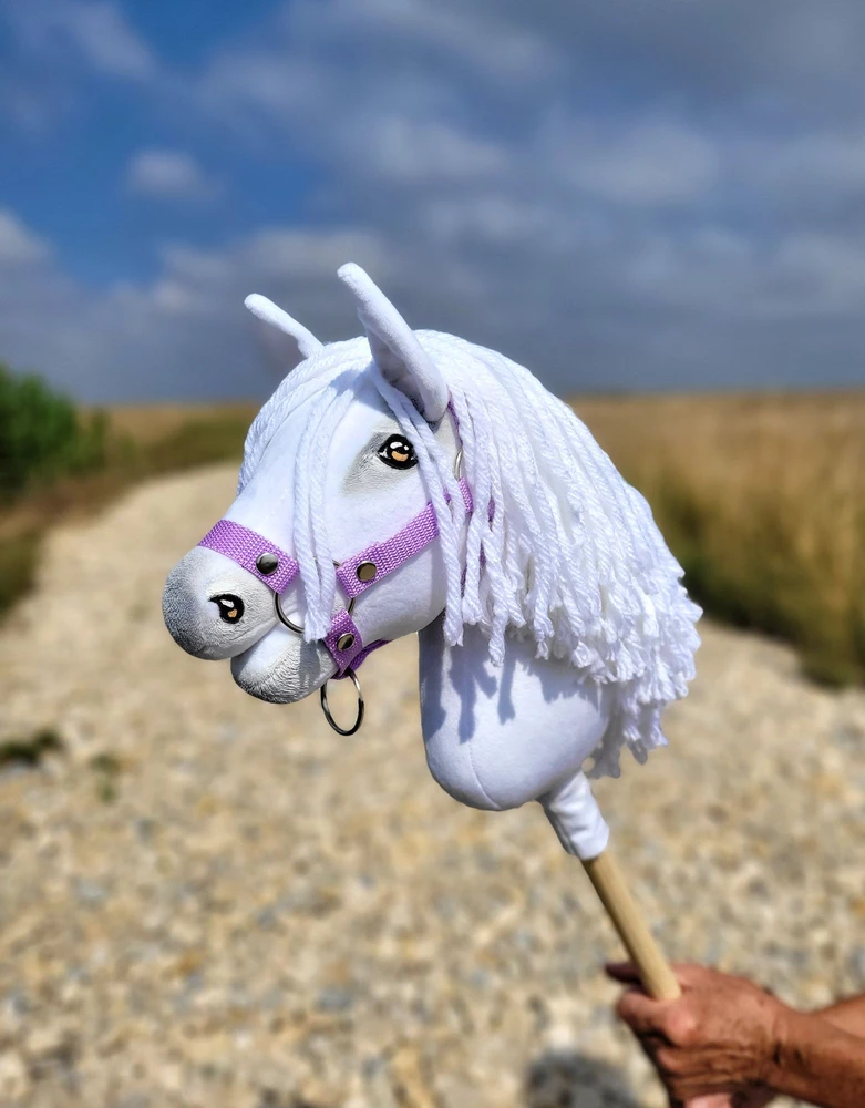 Super Hobby Horse Hobby Horse arkliukas Super Premium baltas A4