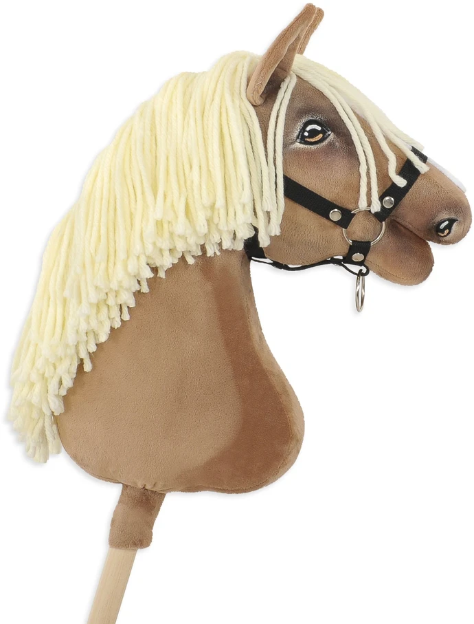 Super Hobby Horse Medinis hobio arkliukas Haflinger
