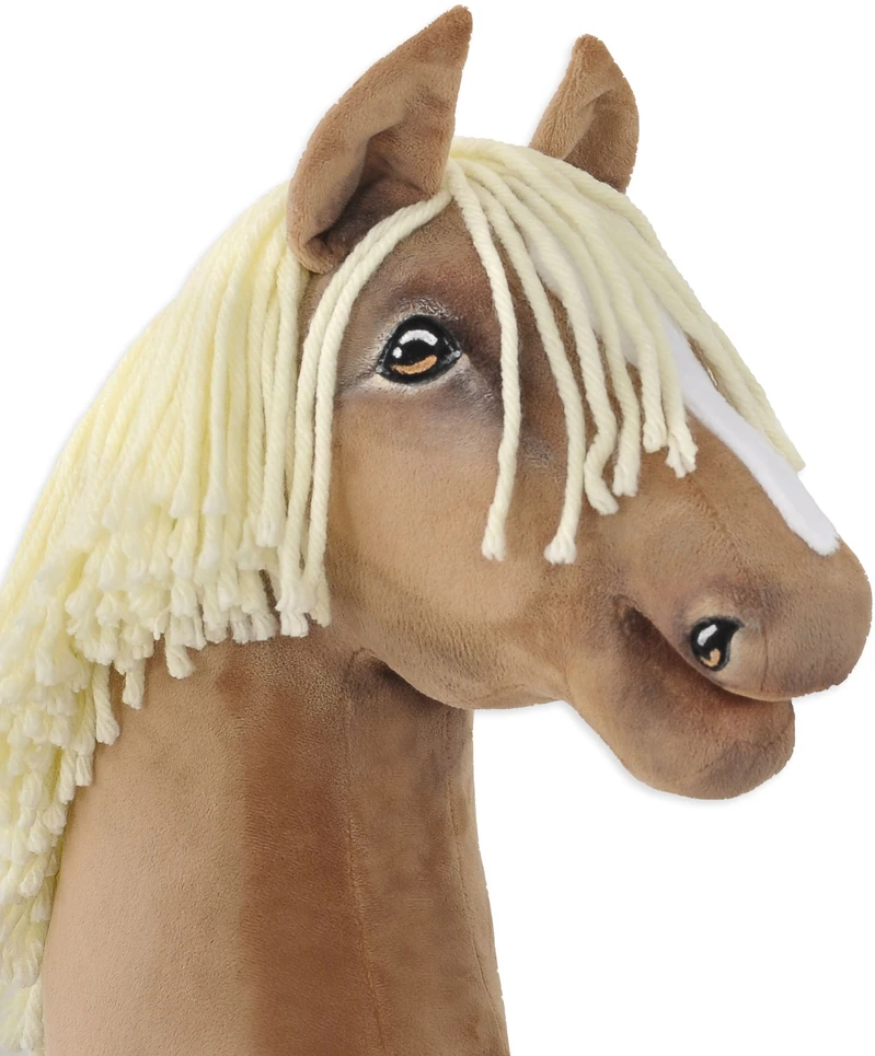 Super Hobby Horse Medinis hobio arkliukas Haflinger