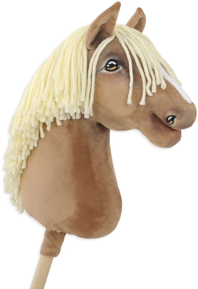 Super Hobby Horse Medinis hobio arkliukas Haflinger