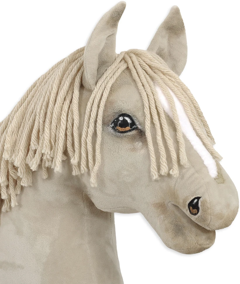 Super Hobby Horse Medinis hobis arkliukas – cremello spalva
