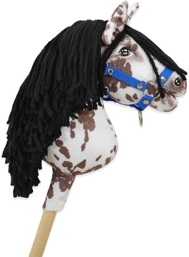 Super Hobby Horse Hobby Horse arkliukas rudas leopardas su juoda karčiene A4