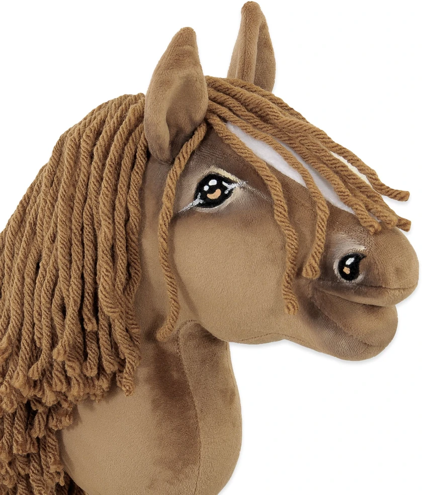 Hobby Horse lazdelinis arkliukas Premium šviesiai kaštoninis A5