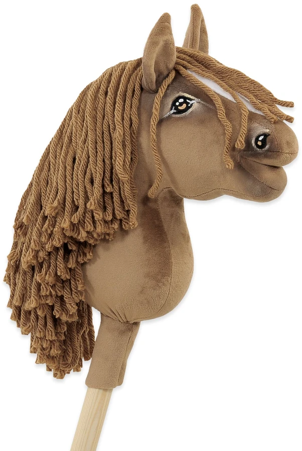 Hobby Horse lazdelinis arkliukas Premium šviesiai kaštoninis A5
