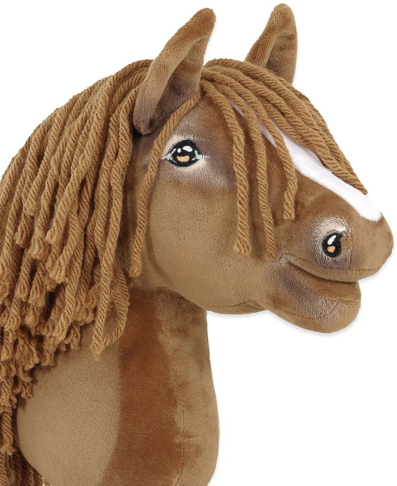 Super Hobby Horse Hobby Horse lazdelinis arkliukas Premium šviesiai kaštoninis A4