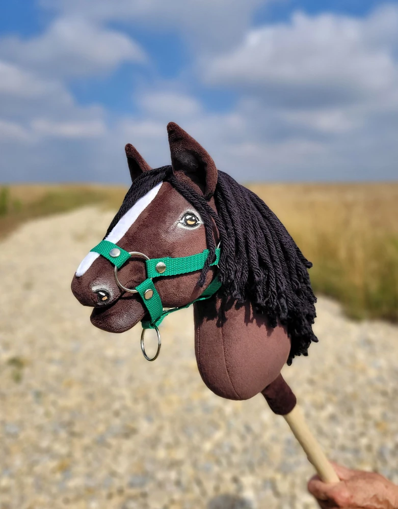 Super Hobby Horse Hobby Horse arkliukas Super Premium tamsiai rudas A4