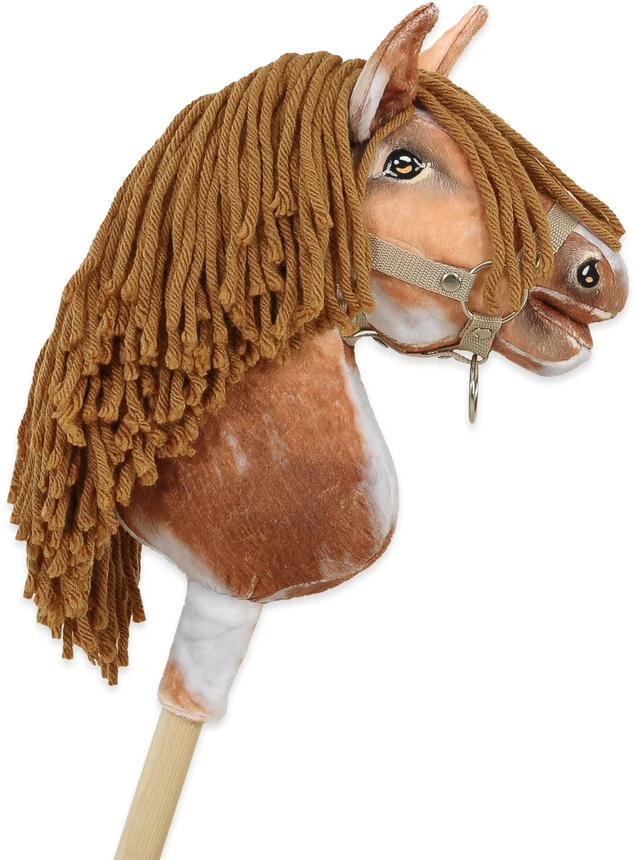 Hobby Horse arkliukas tobiano bay su ruda karčia Super Hobby Horse Premium