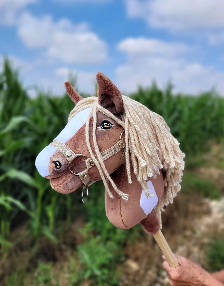 Super Hobby Horse Hobby Horse lazdelinis arkliukas Super Premium western III A4