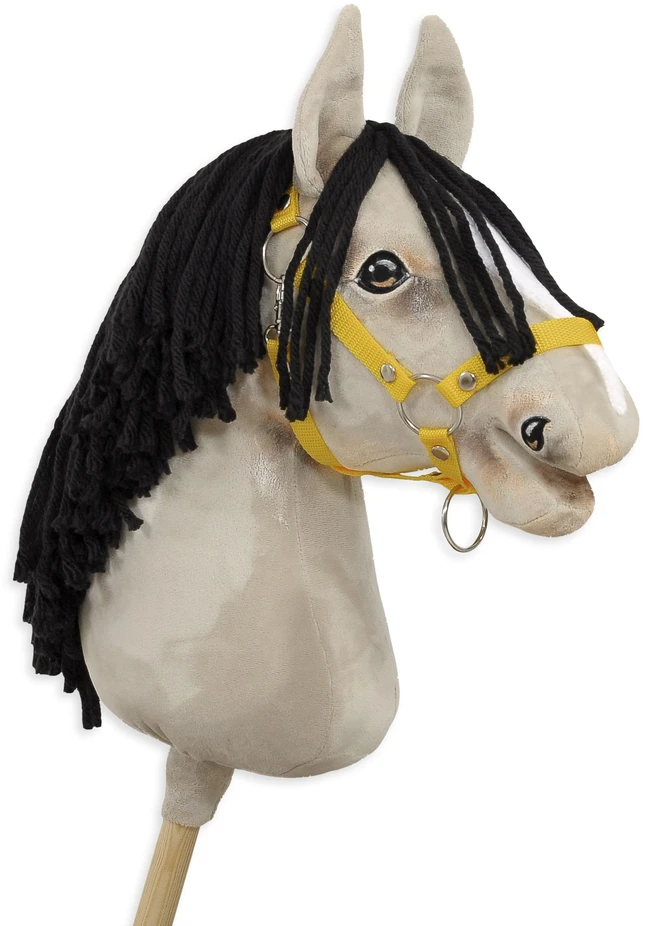 Super Hobby Horse Medinis žirgas su kotu šviesiai rudas Premium
