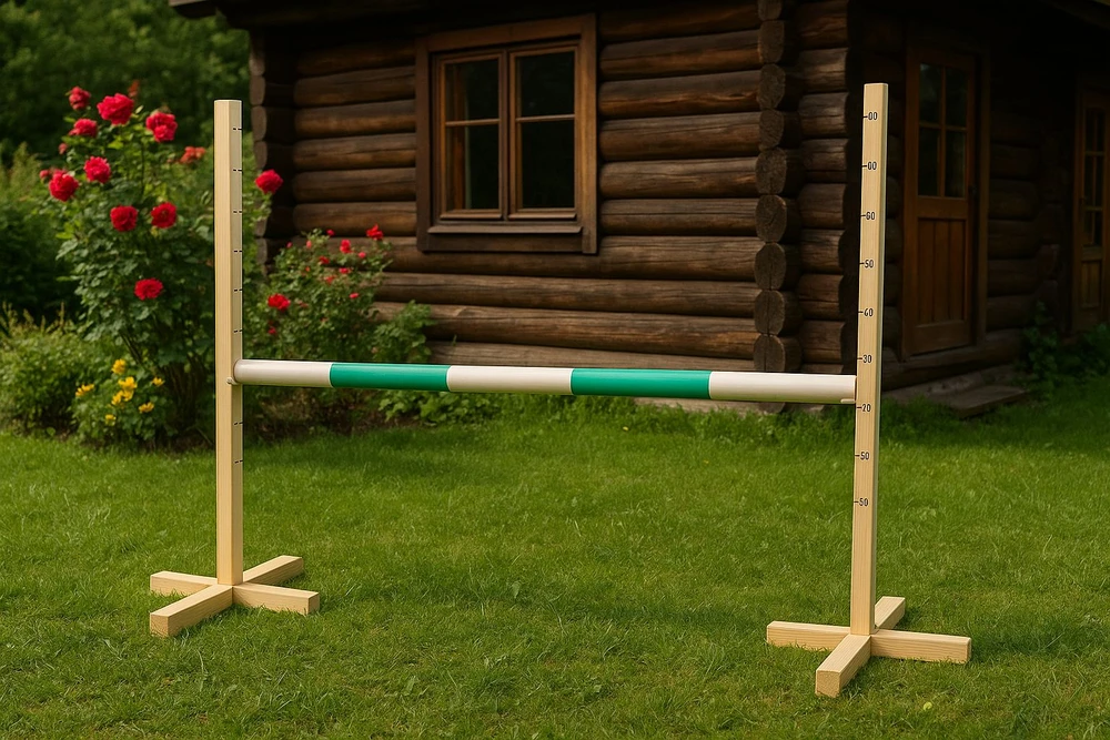 Šuolių kartis mėtine balta 120 cm Hobby Horse