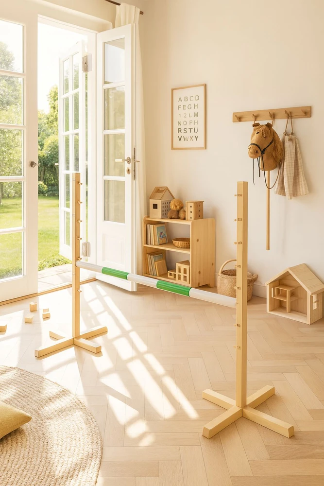 Super Hobby Horse Šuolių kartelė Hobby Horse žalia 120 cm