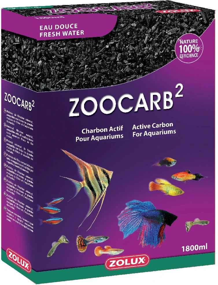 Zolux Akvariumo filtro aktyvinta anglis Zoocarb 2, 1,8 l