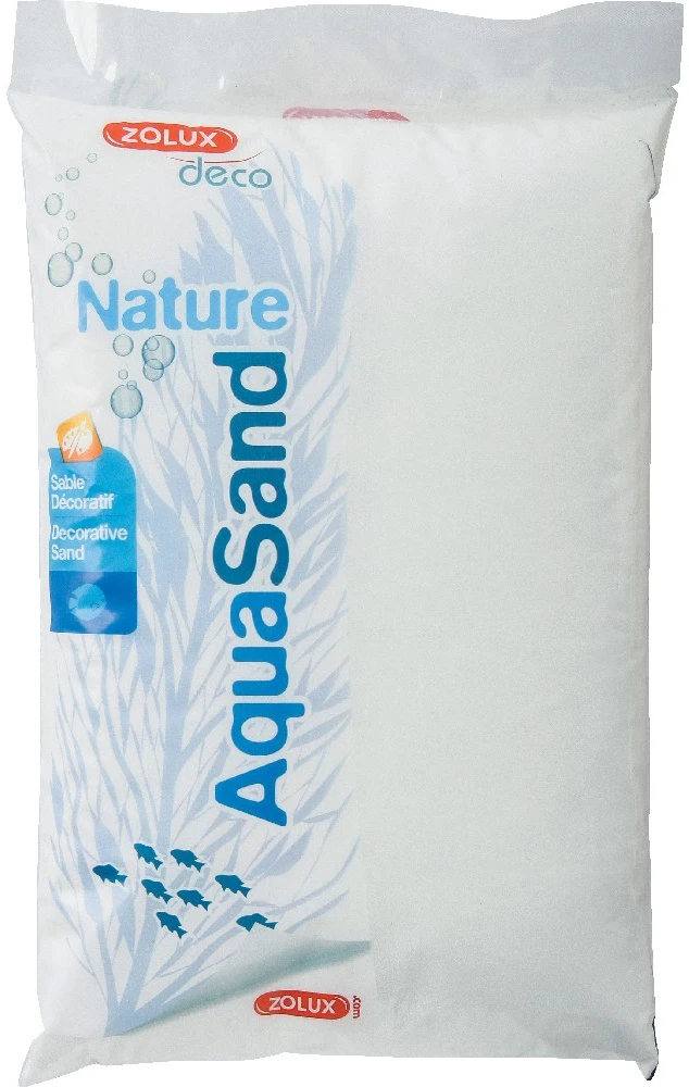 Zolux akvariumo substratas Aquasand Nature su kristobalitu, 4kg, sniego baltumo