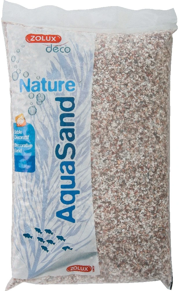 Zolux akvariumo substratas su kristobalitu, 4kg, rožinis