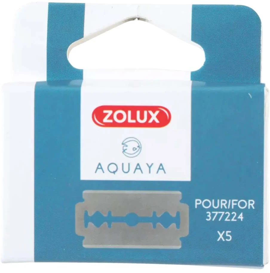 ZOLUX akvariumo valymo peiliukai, 5 vnt.