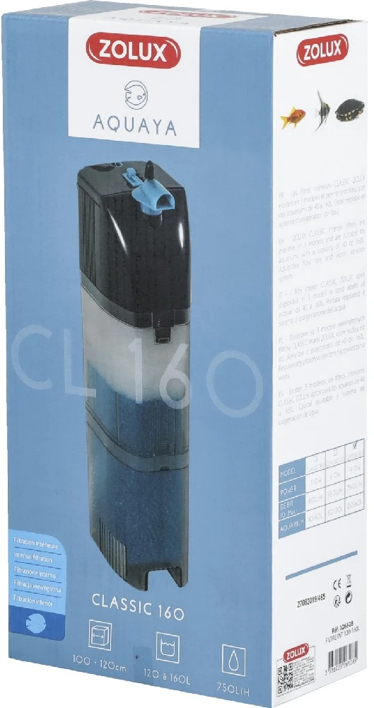 Zolux Aquaya Classic vidinis akvariumo filtras iki 160 l vandens talpos
