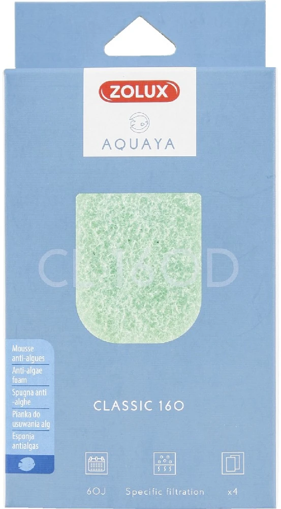 Zolux Aquaya fosfatų šalinimo filtras akvariumui Classic 160