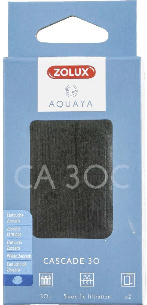 Zolux Aquaya Zeocarb Cascade 30 filtravimo įdėklas akvariumo vandens valymui