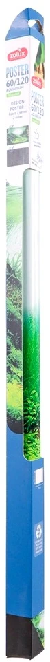 Zolux Dvipusis akvariumo fonas „Amazonka“ juodas